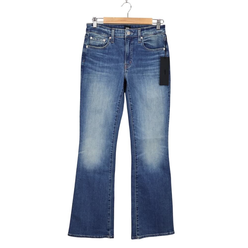 Edwin Lark Mid Rise Bootcut Denim Jean Flashback Blue Size 27 NWT EW2061ICS